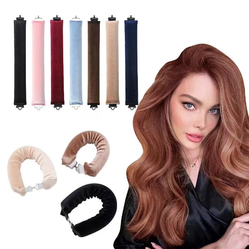 Cross-border No-Heat Curling Wand for Women, Lazy Curling Tool, European and American Simple Hair Roller, Sleep Curler, Wholesale