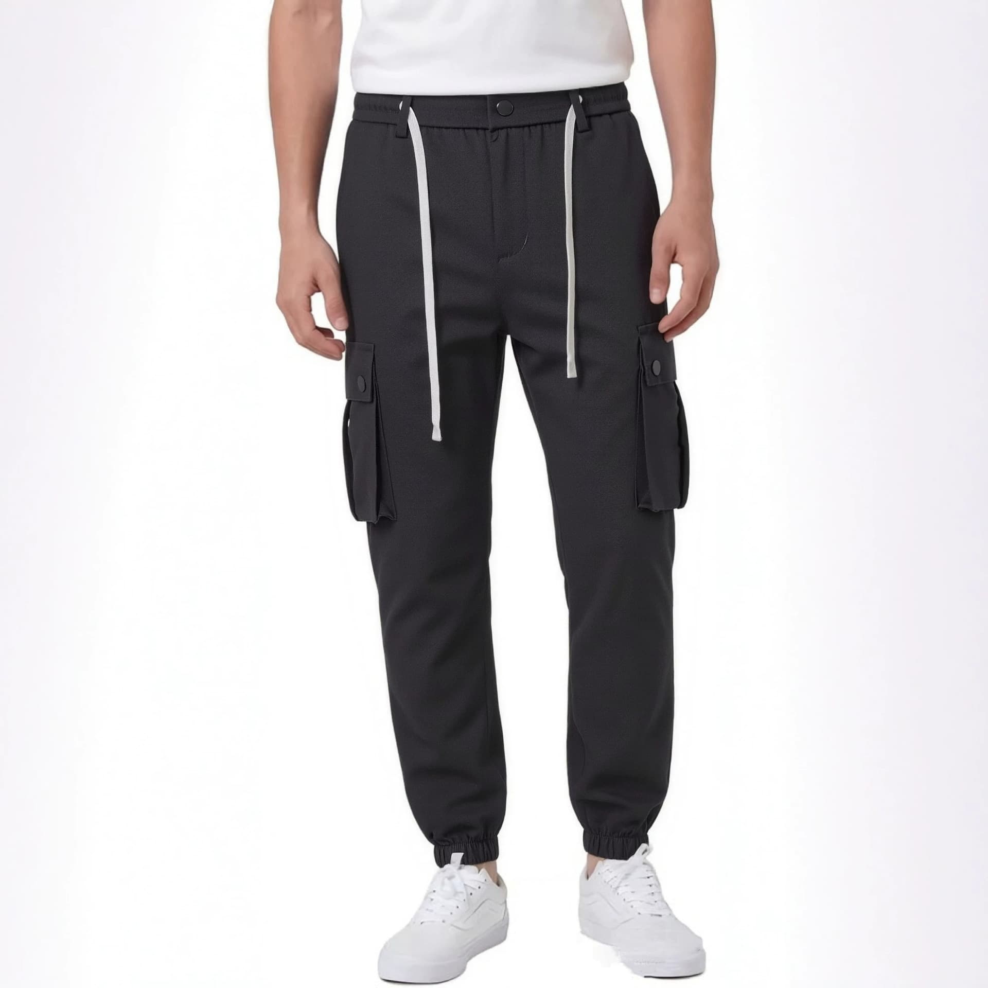 Men's Outdoor Casual Pants Multi-Pocket Cargo Sports Cropped Pants Tactical Pants Spring Summer Autumn Trousers OZON Manufacturer