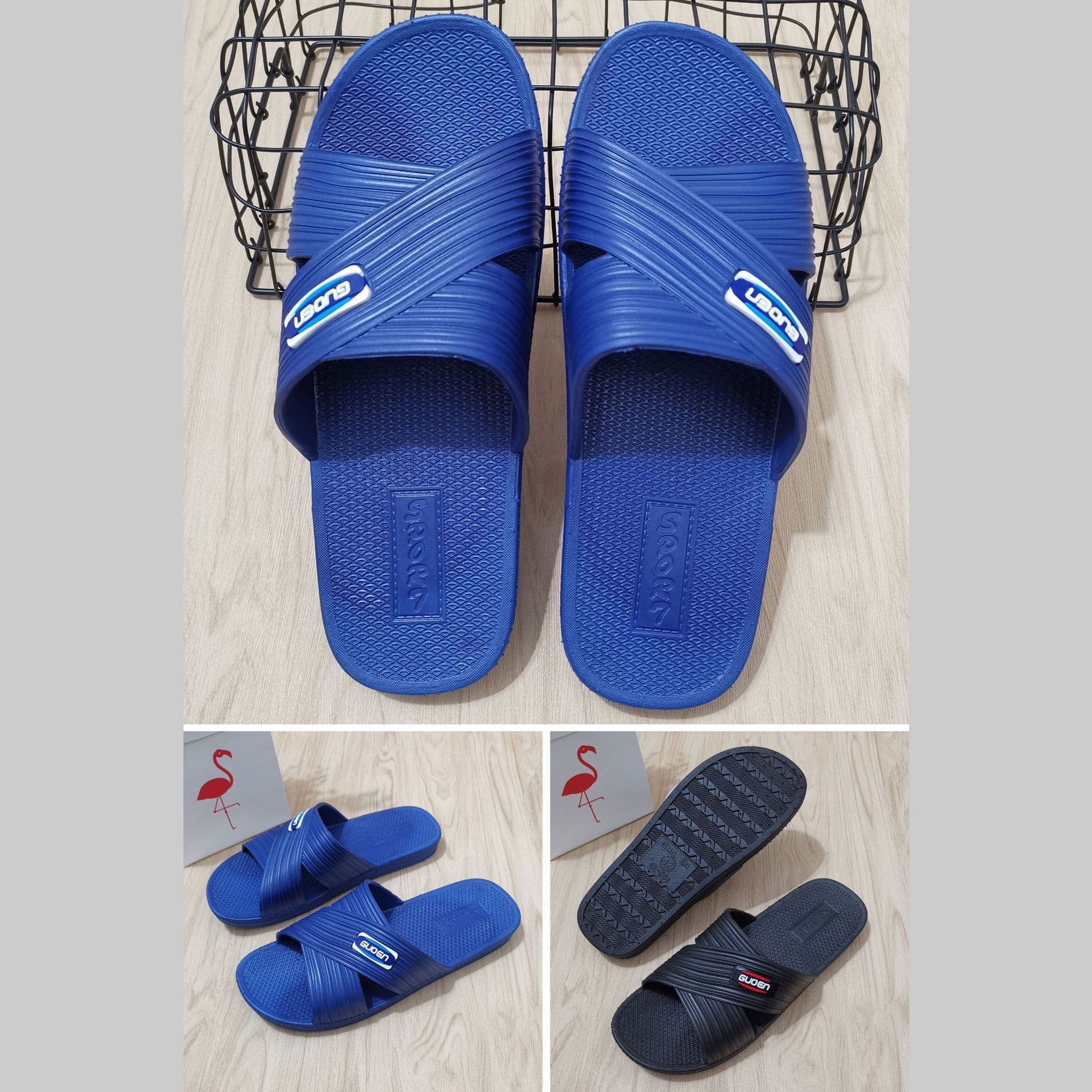 Summer New Indoor Toe-Loop Soft Slippers Bathroom Shower Men's Home Soft Sole Slippers 201