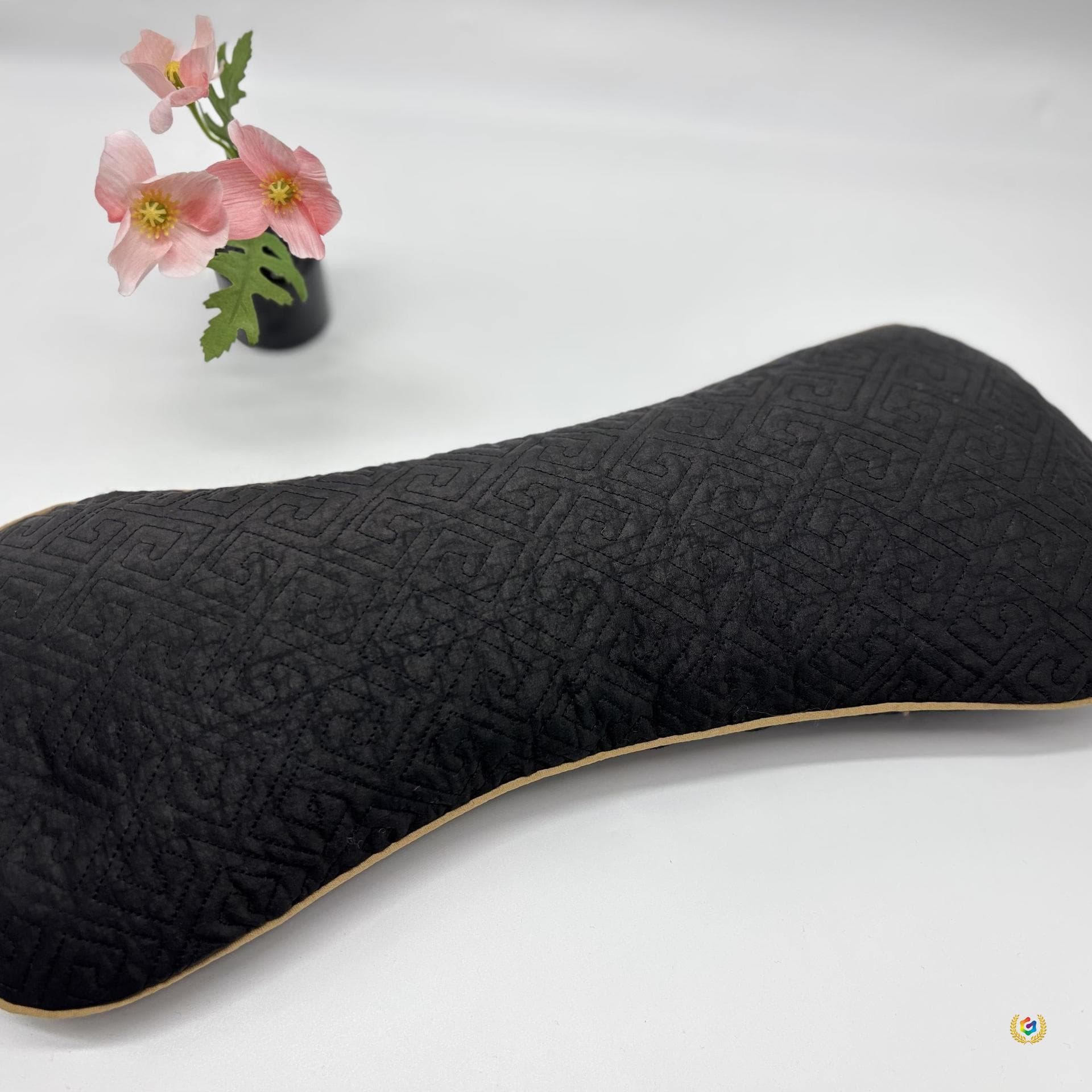 ✅ New Chinese Style Xiangyunsha Small Bone Pillow for Sleep Aid Neck Care Mulberry Silk Pillow 100