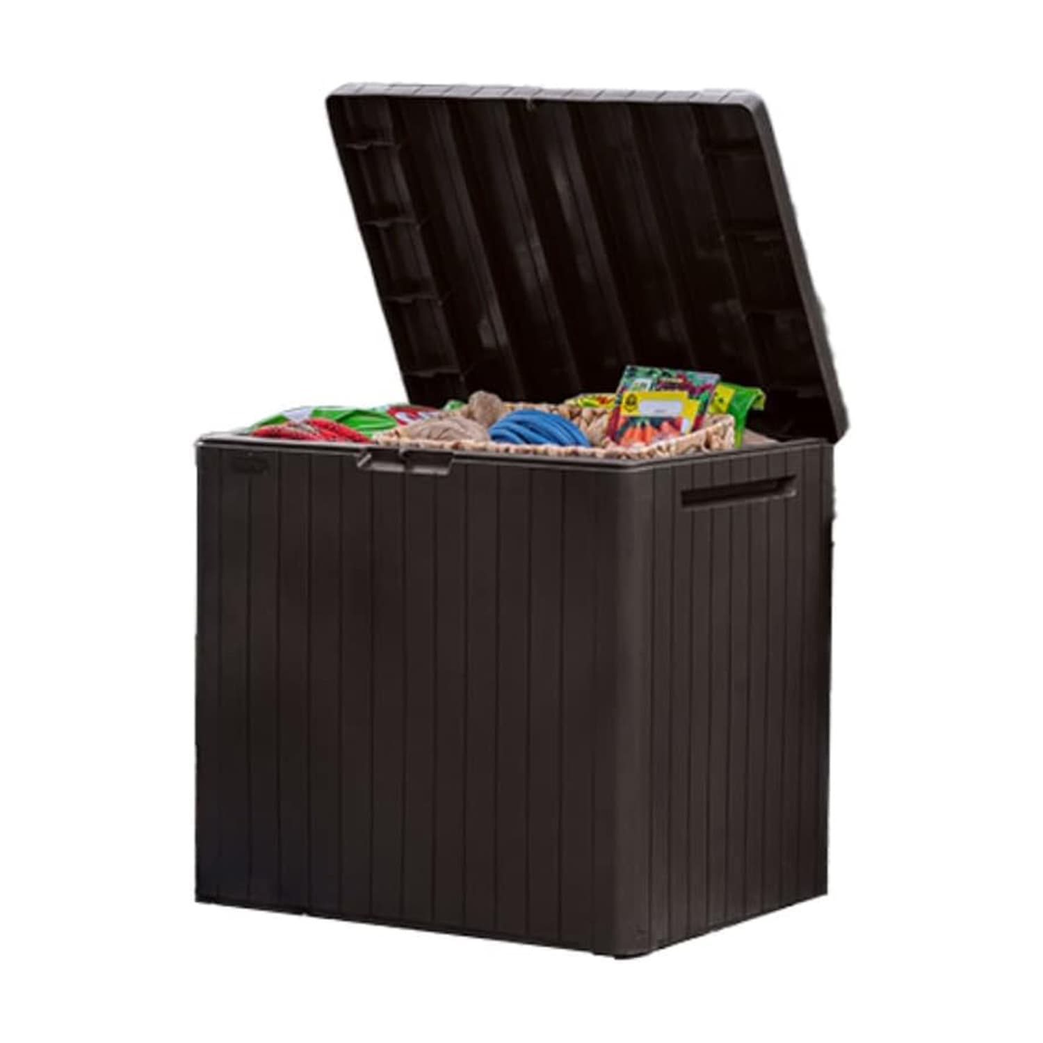35-gallon waterproof and sun-proof garden tool storage box multi-functional storage equipment garden tool storage box