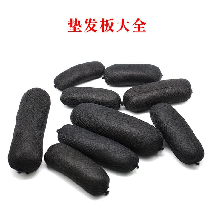 Hanfu Wig Antique Style Bag Children's Hair Bun Ming-style Flat Pad Hair Bag Full Hair Silk Hair Cards Baldy Le Croissant Bag