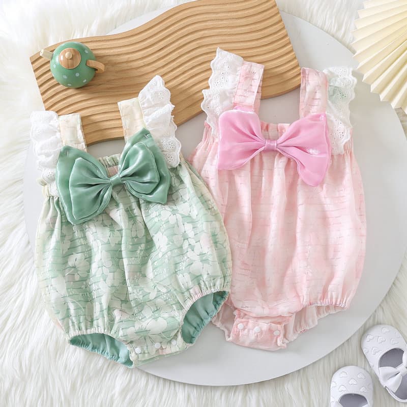Baby summer clothes, cute onesies, newborn slings, fart-style clothing, baby girl going out and crawling clothes