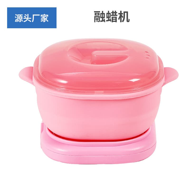 Cross-border New Hair Removal Wax Beans Wax Therapy Machine Heating Furnace Wax Melter Honey Wax Silicone Portable Non-stick Mini Wax Melter