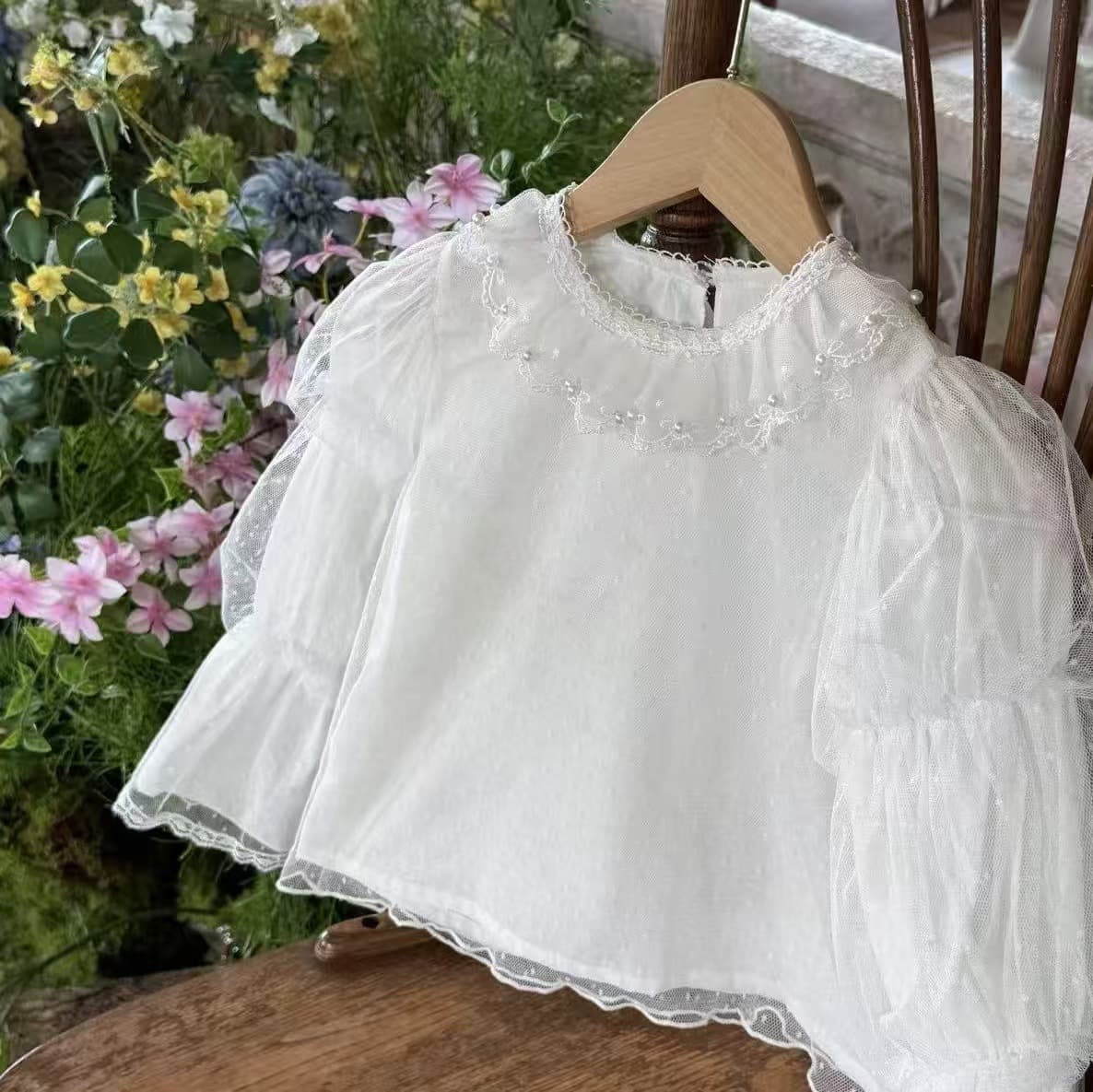 Girls' Lolita Princess Dress 2026 Spring New Arrival Kids' Birthday Gown Tulle Skirt Mermaid Performance Dress
