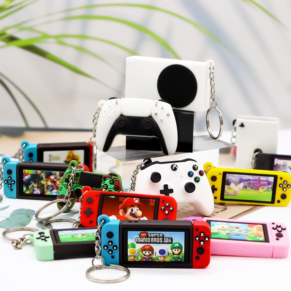 Cross-border Xbox Keychain PS4 PS5 Game Console Controller New Wireless Mini Simulation Tencent START