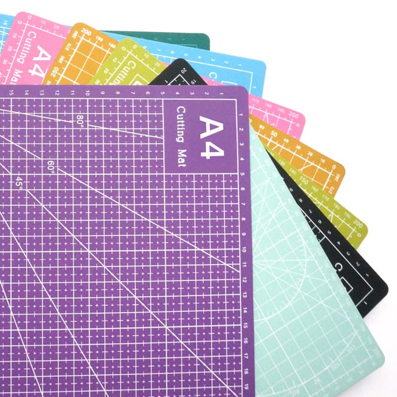 A4 three-layer double-sided manual cutting board, craft engraving board self-healing cutting mat, woodcut soft cutting mat board