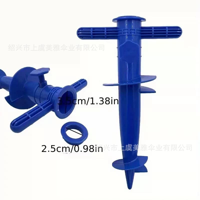 Manufacturer wholesale outdoor canopy tent fixing plastic stakes, canopy tent foot fixing accessory plastic ground peg