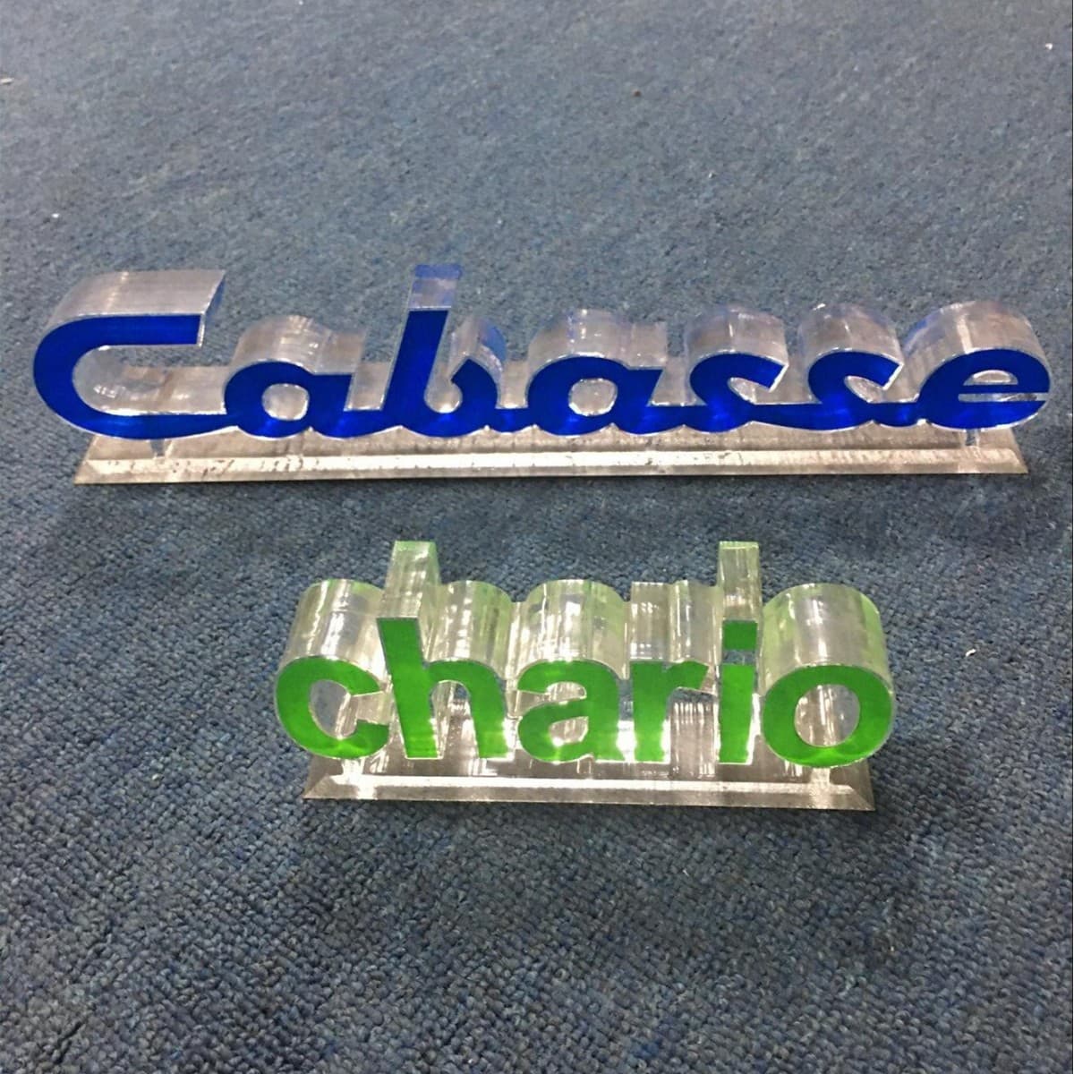 Factory Supply Acrylic LOGO Advertising Crystal Letters, Acrylic Billboard Characters, Acrylic Mini Crystal Letters