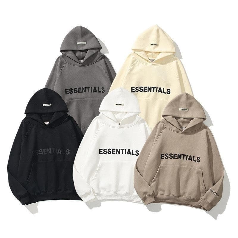 2026 New Hot Trend Essentials Versatile Casual Fashion Hoodie Press-Seam Hoodie FOG