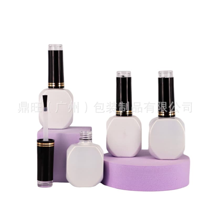 Supply of 15ml empty nail polish bottle, empty nail polish glass bottle, empty nail polish bottle for refilling