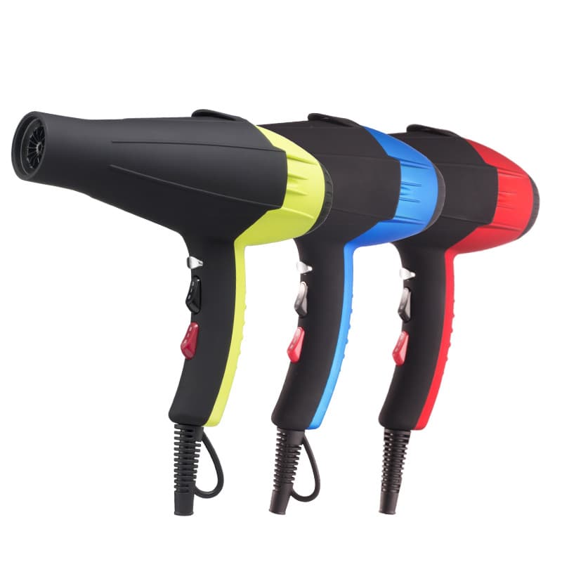 Factory Direct High-Power Blue Constant Temperature Hair Dryer, Household Matte Electric Hair Dryer, Pet Blower, EU/UK Plug