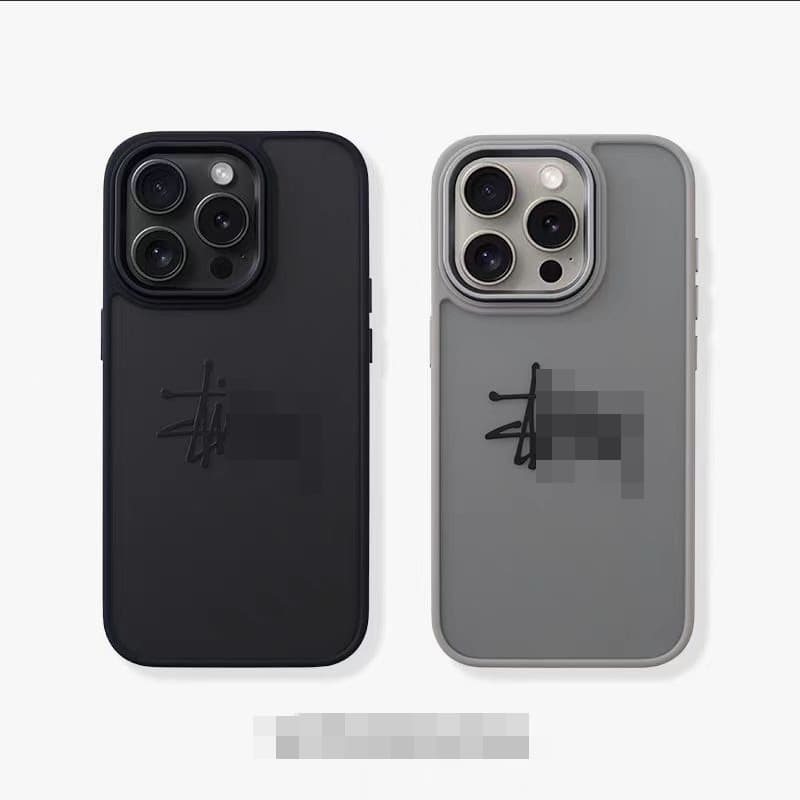 Trendy iPhone 15 Premium Gray 16 Phone Case Compatible with Apple 14 Frosted Protective Cover 13 Promax Personalized