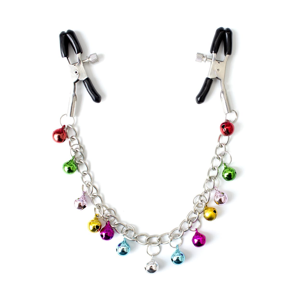 Factory direct supply of SM adult products, breast clips, chest clips, iron chain bells, female couples toys, breast clips, adjustable clips
