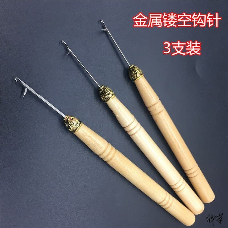 Feather Hair Extension Hook Tool Accessories Handmade Nano Hair Extension Hook Needle Seamless Hair Hook Dreadlock Tool
