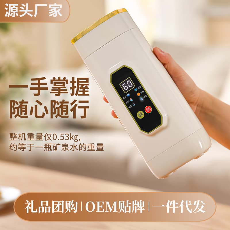 Multi-functional Boiling Cup, Outdoor Travel Plug-in Kettle, Constant Temperature Electric Hot Cup, Insulated Gift