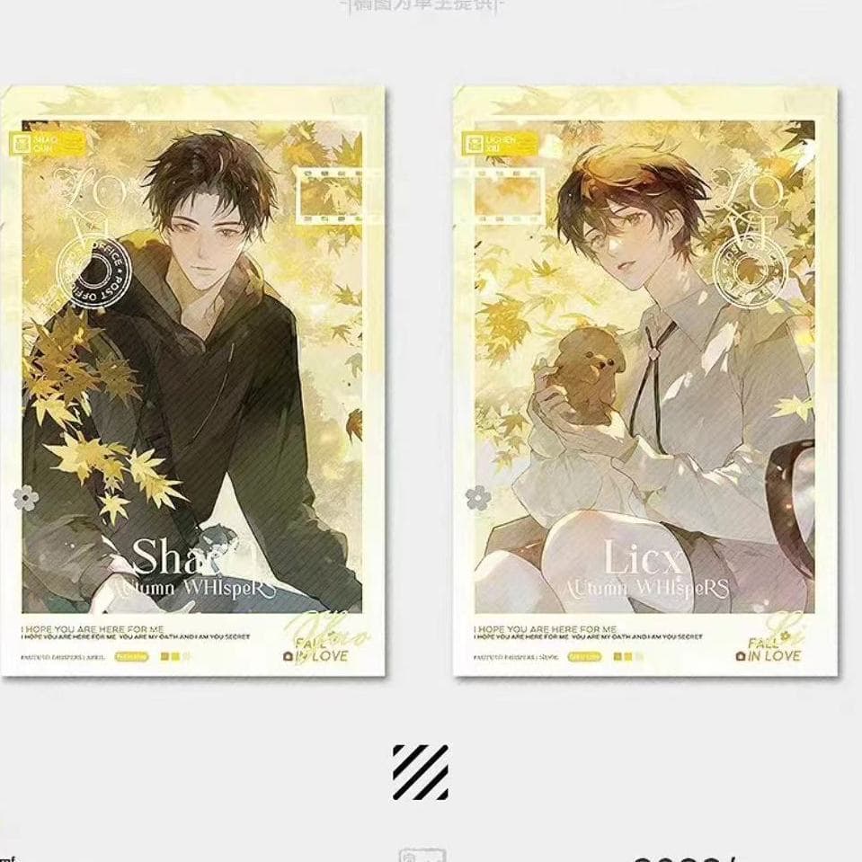 Manhua Niang Niang Qiang Shao Qun Li Cheng Xiu 3-inch Photo Card 188 Male Group Peripheral Same Style Self-print Polaroid Decoration