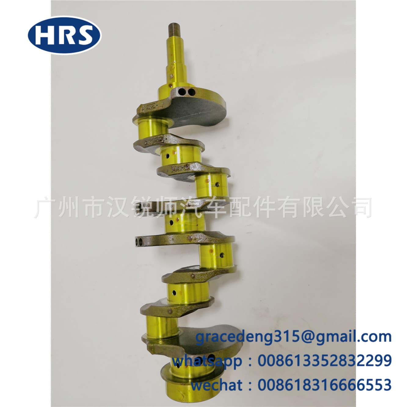 ME017354 Alloy Steel Crankshaft Assembly for Mitsubishi CANTER FUSO Canter 4D33 4D34 Light Truck