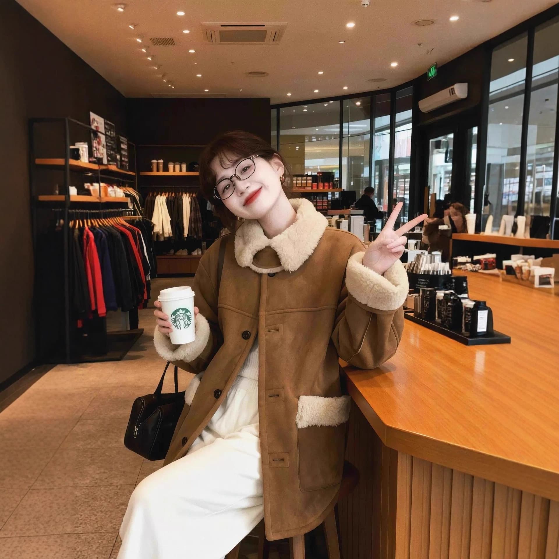 Suede lambswool coat for women 2025 new winter soft and waxy reversible fur integrated small eco-friendly fur