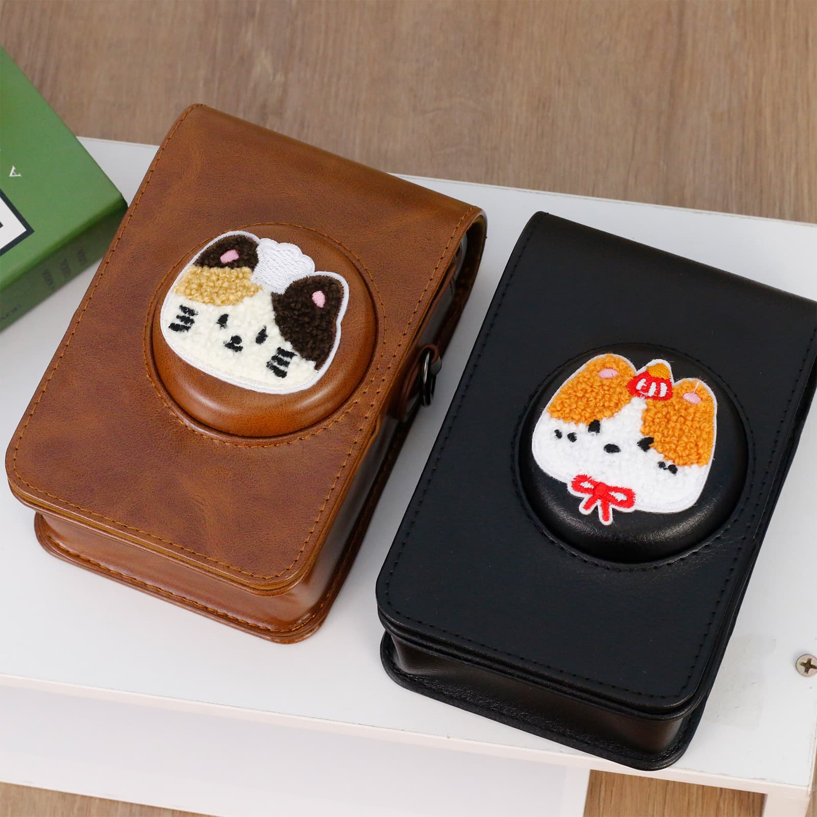 Polaroid MINI EVO retro camera bag super leathery PU leather retro camera bag digital photography leather