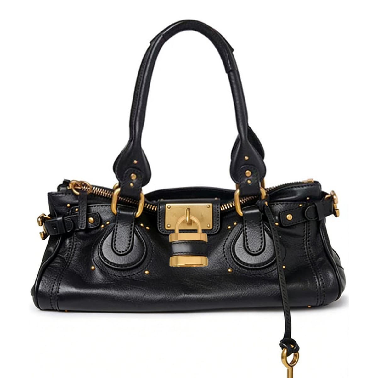 2026 New Tote Bag for Women Classic Vintage Lock Design Handbag Fashion Commuter Shoulder Bag