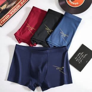 Men's Boxer Briefs Mid-Rise Soft Comfortable Cotton Underwear