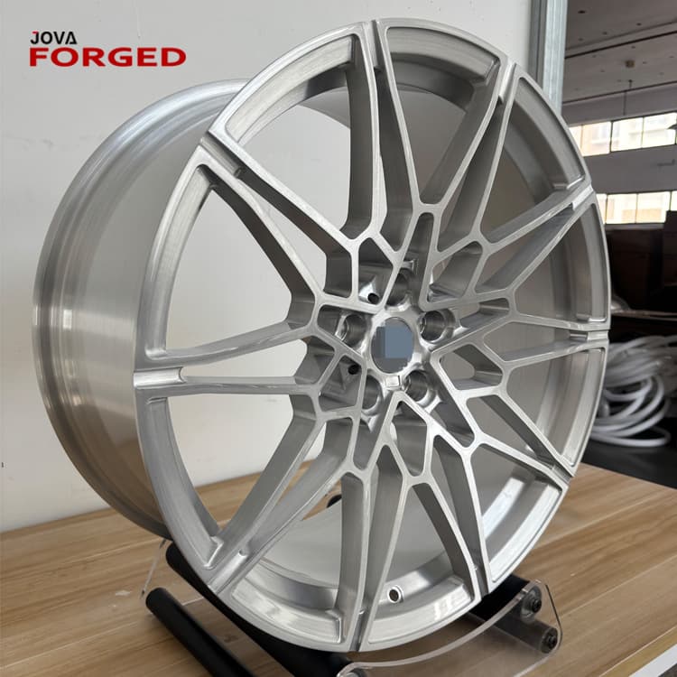 Brushed Silver Bird's Nest Forged Wheel 21 Inch Front and Rear Set for BMW X3 M40