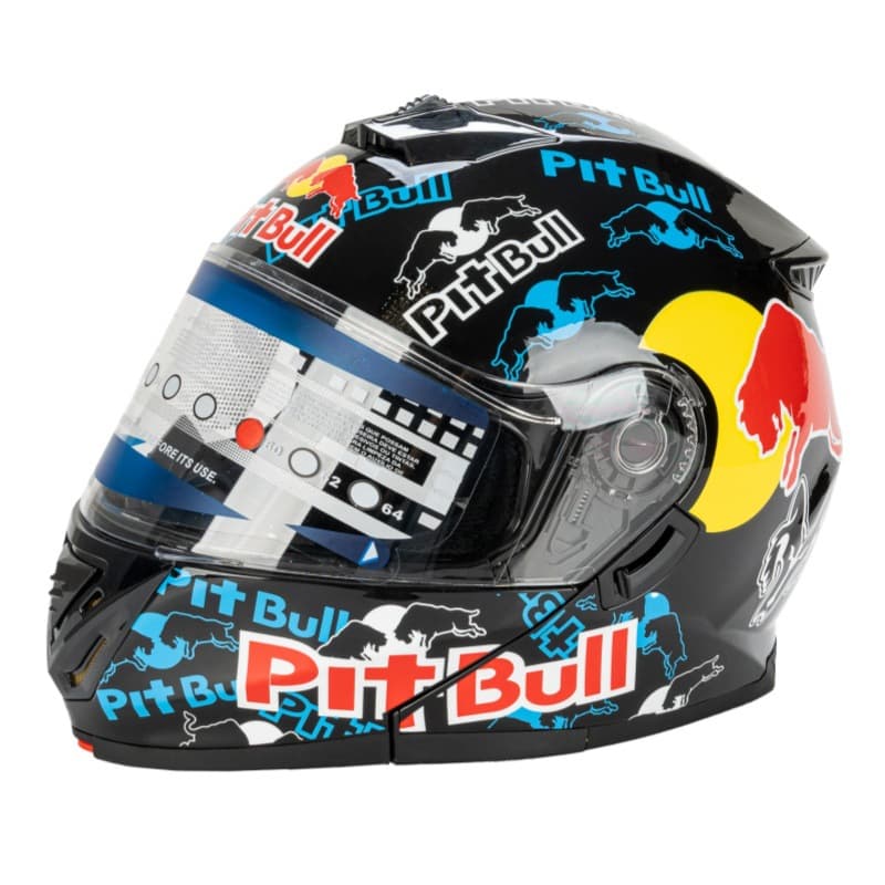 Dual Lens Motorcycle Helmet DOT ECE Certified Flip-Up Helmet Multi-Functional Motorcycle Helmet Removable Liner