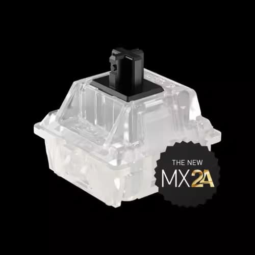 Cherry MX Mechanical Keyboard MX2A Switch Blue Brown Red Black Silver Silent Red RGB Transparent