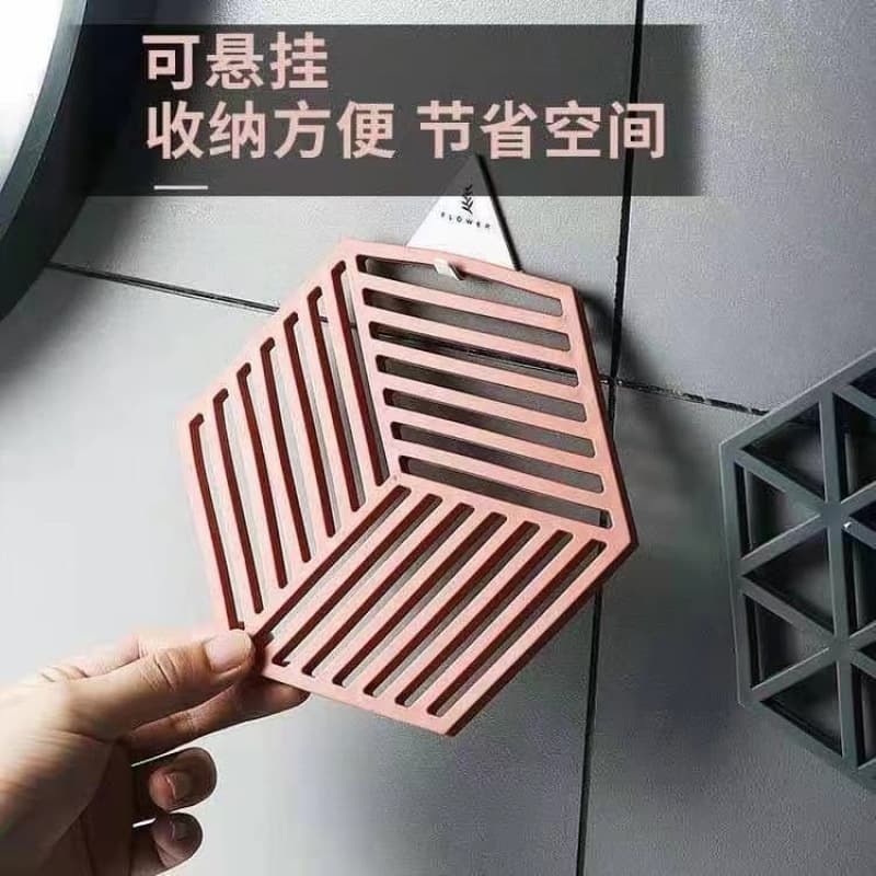 Nordic Creative Silicone Heat Insulation Mat, Table Mat, Hot Pad, Plate Mat, Bowl Mat, Cup Mat, Home Kitchen Pot Mat