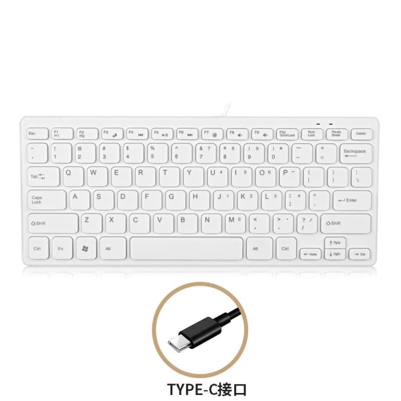 Laptop External K380 Keyboard Retro Round Keycaps Silent Keys Universal for Laptops and Desktops Neutral Keyboard