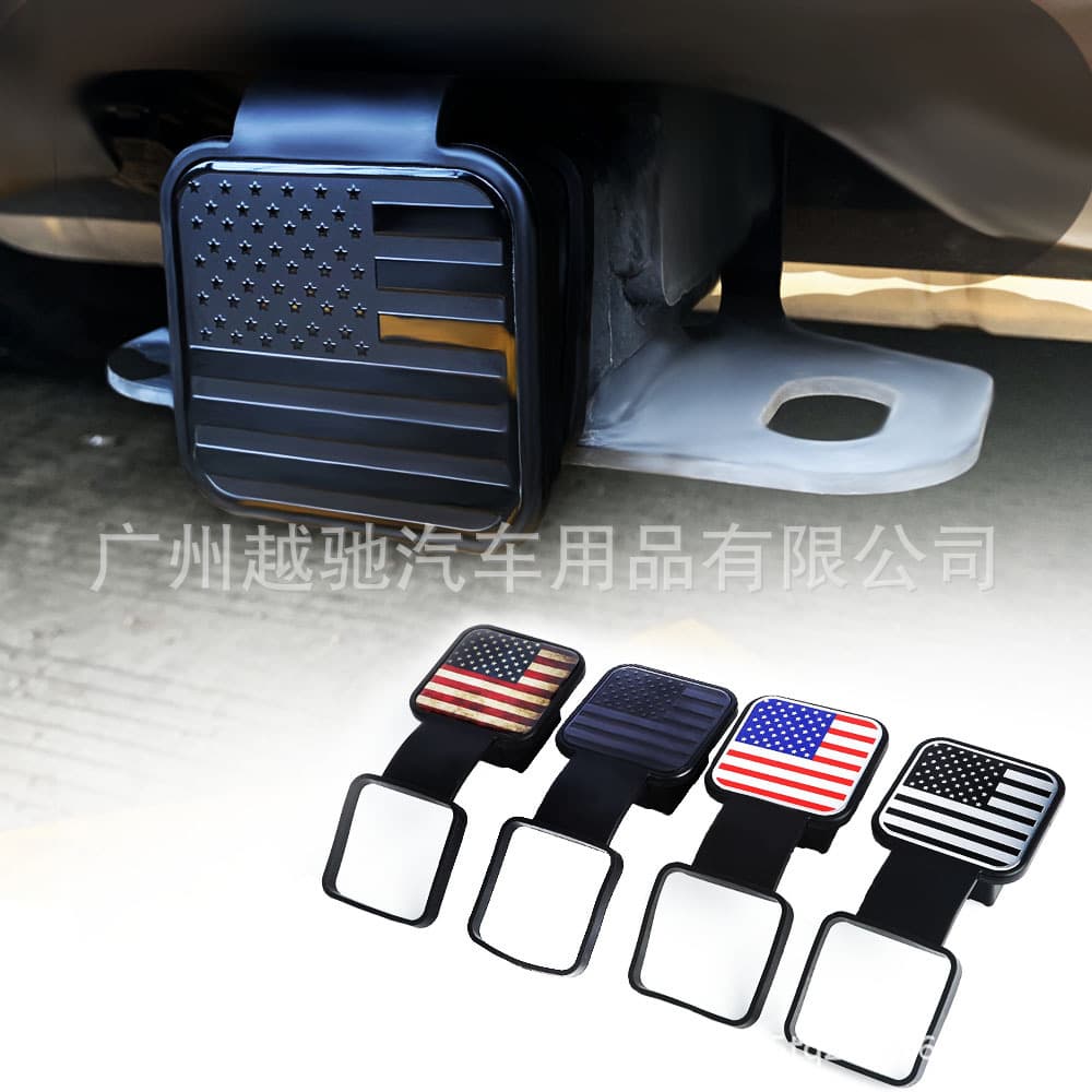 Car Universal Rubber Plug 2-Inch Off-Road Vehicle Trailer Hook Cover Silicone Trailer Hook Plug Traction Cover
