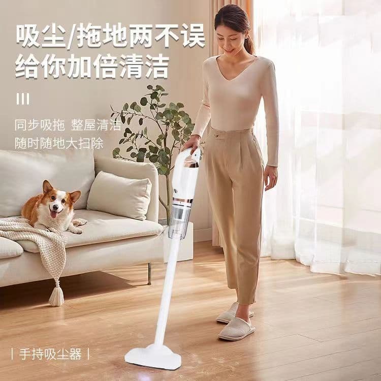 Cordless Vacuum Cleaner for Home Use, Compact Handheld High-Power High-Suction Powerful Car Vacuum Multi-functional Cleaner