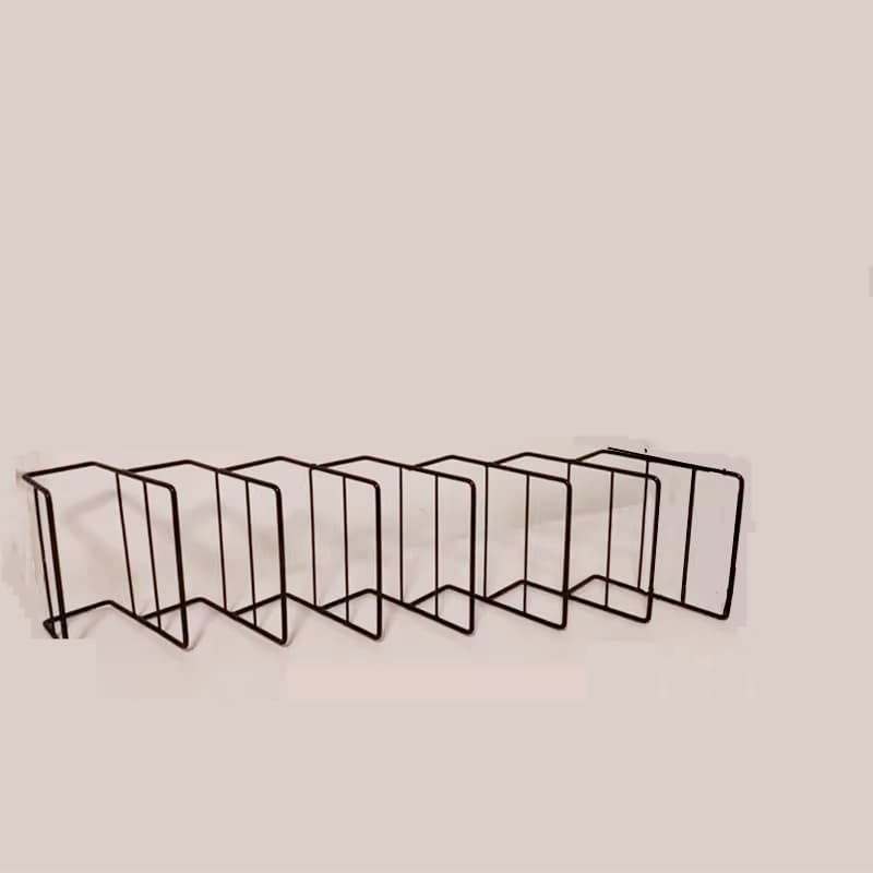 Seven-Bend, Nine-Bend, Eight-Bend Notebook Stand, Iron Notebook Holder, Bookshelf, Document Folder, Product Separator