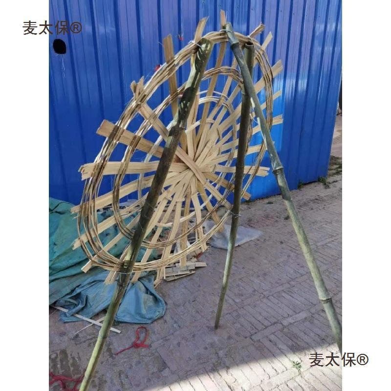 Maitebao Flower Wreath Frame, Wreath Frame, Bamboo Wreath Frame, Handmade Various Maitebao