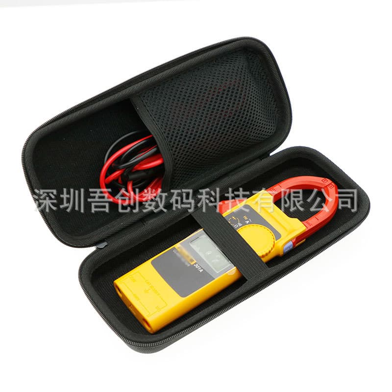 Compatible with Fluke F301 Clamp Meter Multimeter Storage Bag F302+ F303 F305 362 Ammeter Box