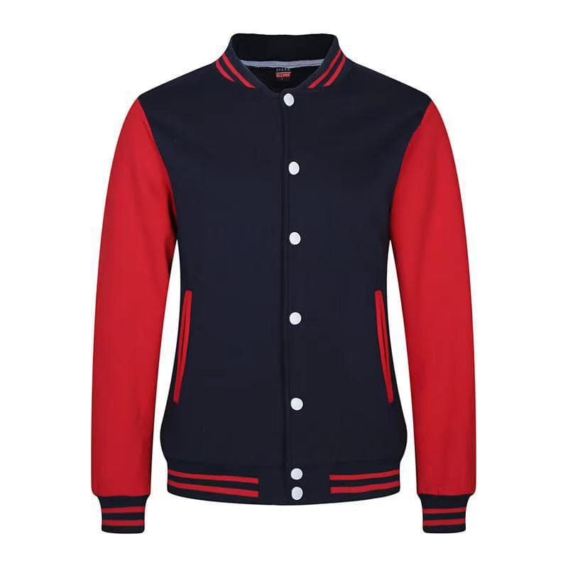 Baseball jacket manufacturer wholesale hoodie coat thickened catering company employee workwear men and women couple style in stock
