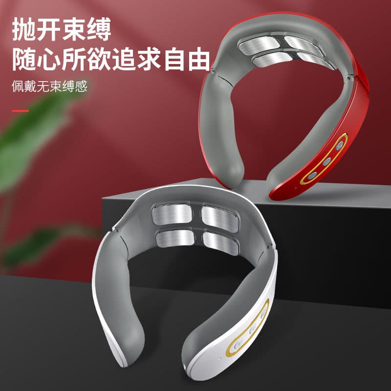Cross-border factory supply neck massager, cervical spine massager, home shoulder and neck massager, neck care device