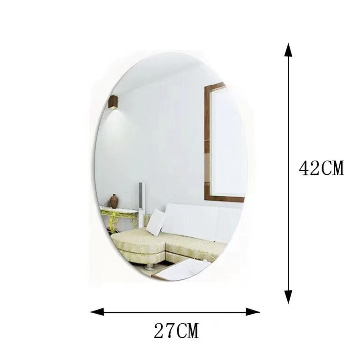 Foreign Trade Cross-border Acrylic Mirror Self-Adhesive Wall Stickers, Unbreakable Acrylic Mirror Tiles