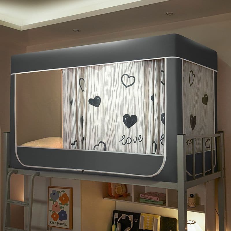 Back-to-School Season New Student Blackout Mosquito Net Curtain Combo - Essential for Dormitory Bunk Beds, Mosquito Proof