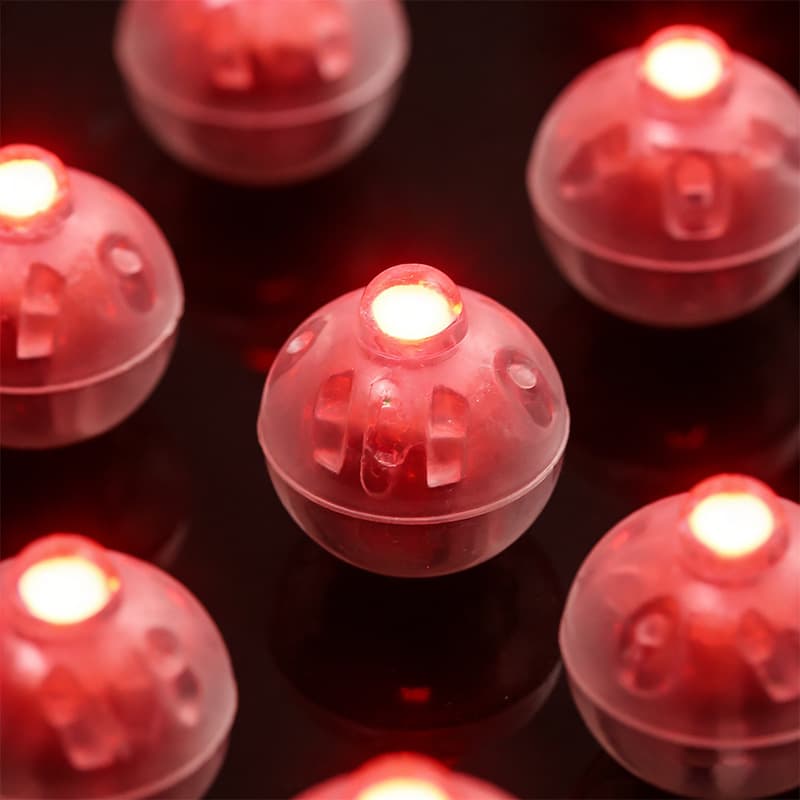 Cross-border LED electronic lights luminous lights super mini colorful luminous ball lamp creative new luminous lamp beads