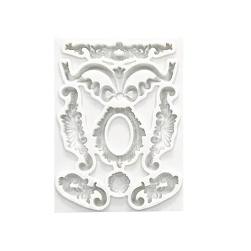 New Baking Tool Patterned Embossed Silicone Mold for Fondant Chocolate Cake Decoration