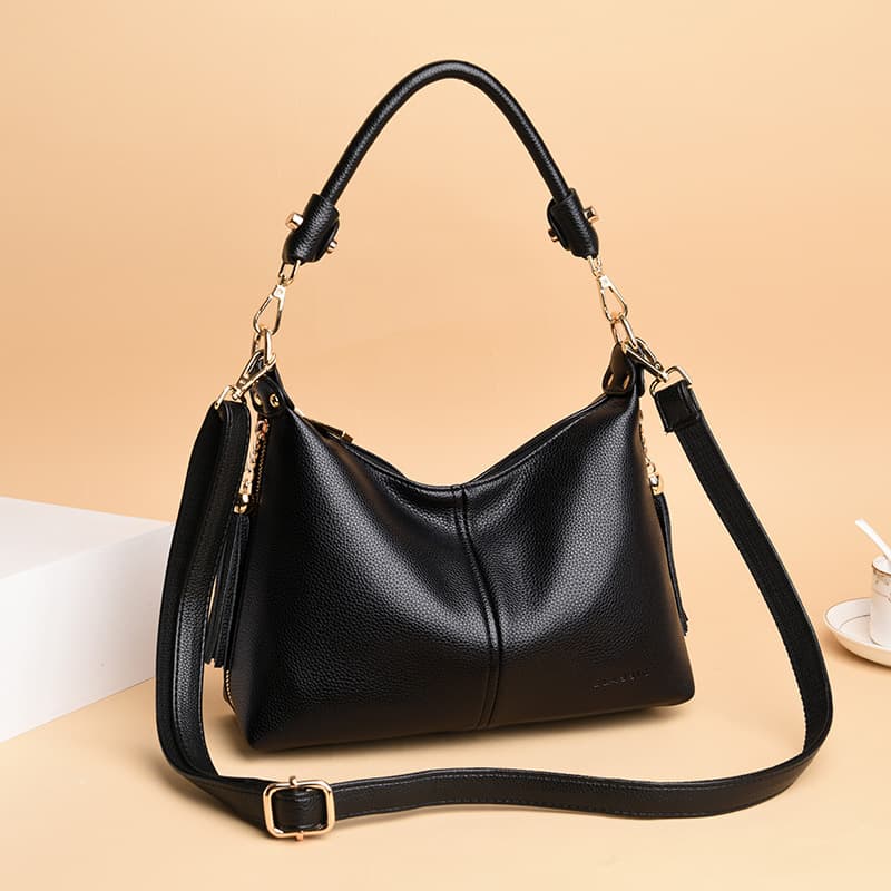 2021 New European and American Women's Handbag Fashion Women's Bag Middle-aged Women's Bag Shoulder Crossbody Bag Mother Bag