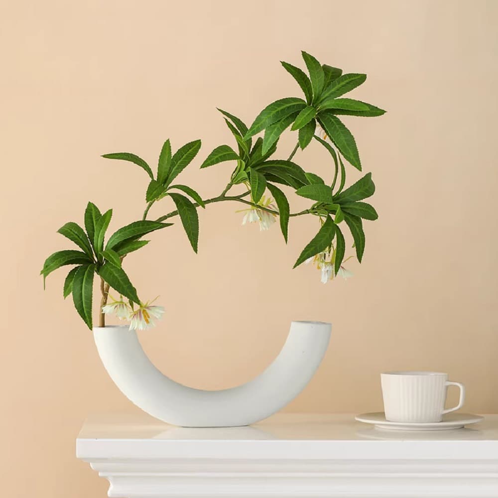 Drop Shipping Artificial Green Plant Landscape Fake Flower Decoration Bionic Green Plant Potted Plant Living Room Ornament Flower Decoration