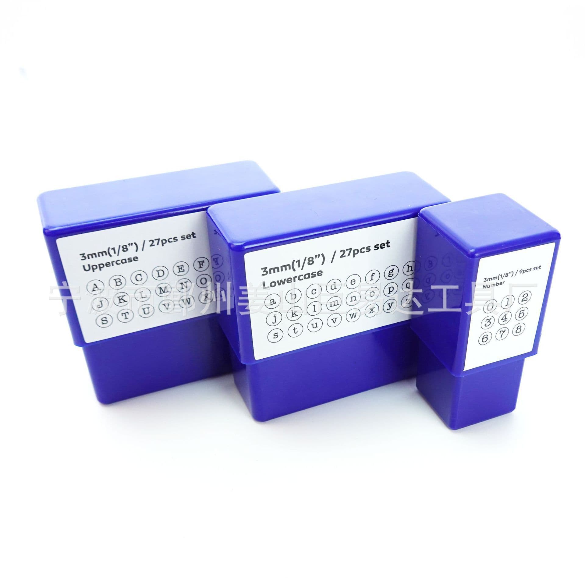 Number and Letter Steel Stamp Set, English Number and Letter Steel Punch for Leather LOGO Stamp, Jewelry Engraving Tool