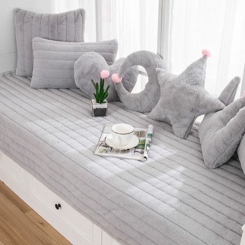European-style luxurious modern minimalist Nordic bay window cushion, windowsill pad, machine washable balcony mat, tatami blanket drop shipping.