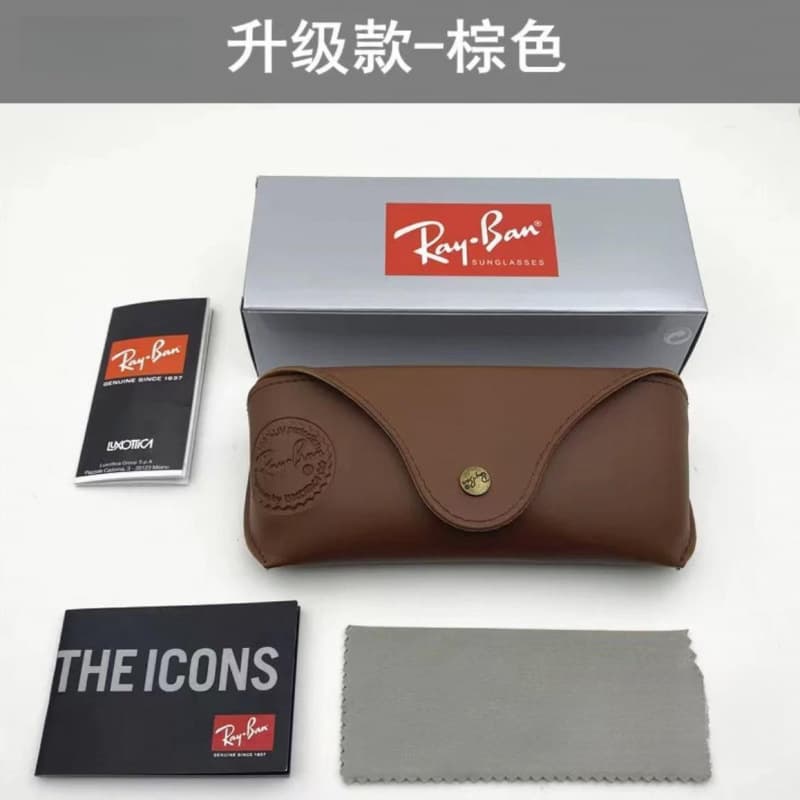 Original Ray-Ban high-end sunglasses case, portable storage, pressure-resistant, free shipping and wholesale