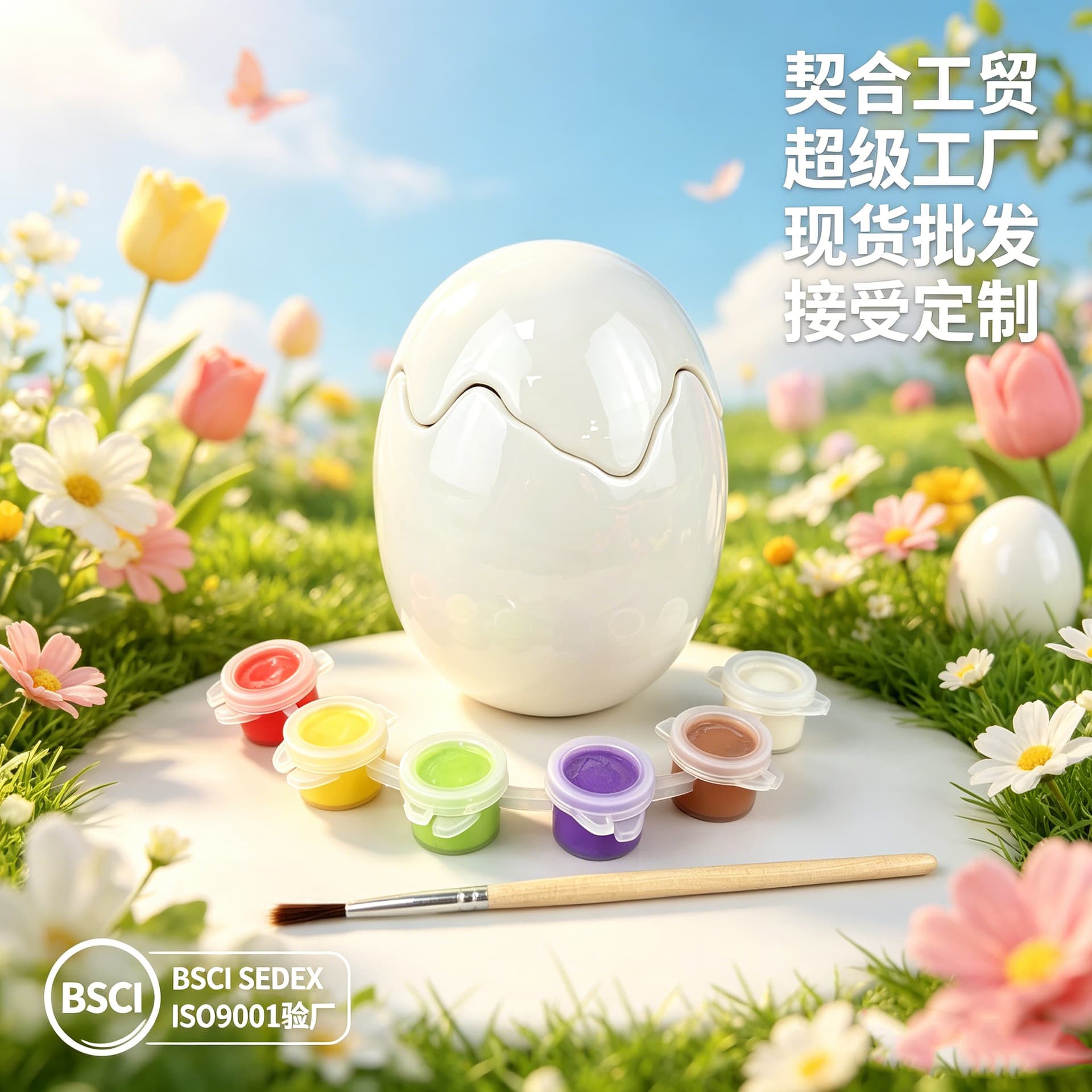 European-Style Birthday Egg Home Egg-Shaped Scented Candle Holder Creative Decoration Wedding Ceramic Egg Candle Cup Fragrance