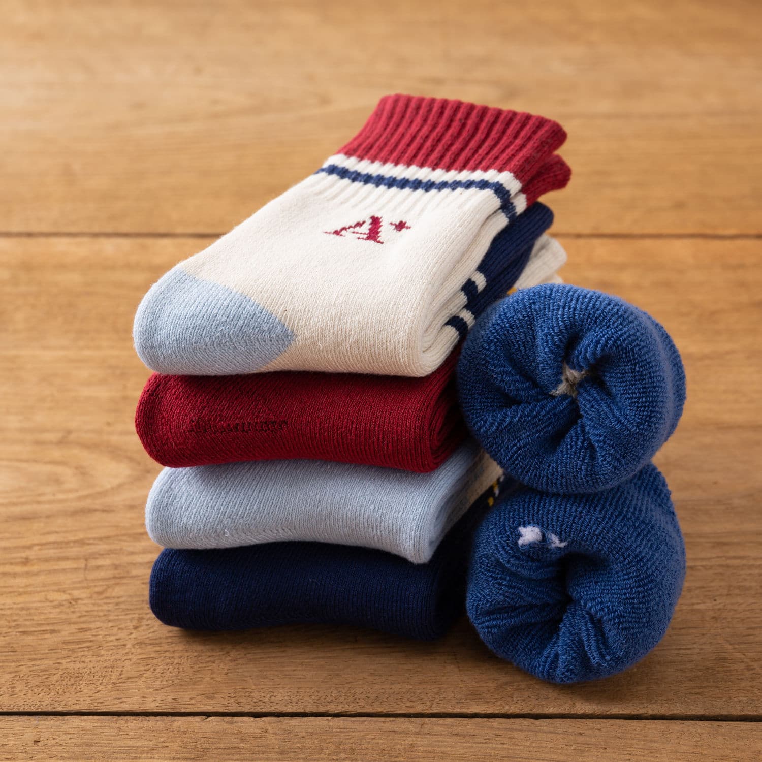 Children's thick socks, boys' plus terry socks, medium and large children's autumn and winter warm mid-calf socks, baby thick socks