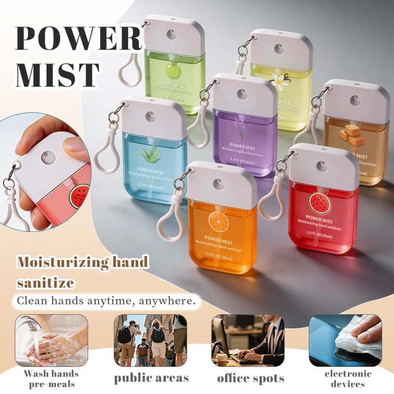 Hand Sanitizer Spray No-Rinse, Refreshing, Quick-Drying, Clean, Fragrant, Antibacterial Hand Sanitizer